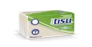 T.M dobladas en z natural tisu x 150 unidades